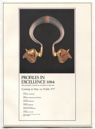 Item #528847 (Handbill): Profiles in Excellence 1984: The Governor's Awards for Excellence in the...