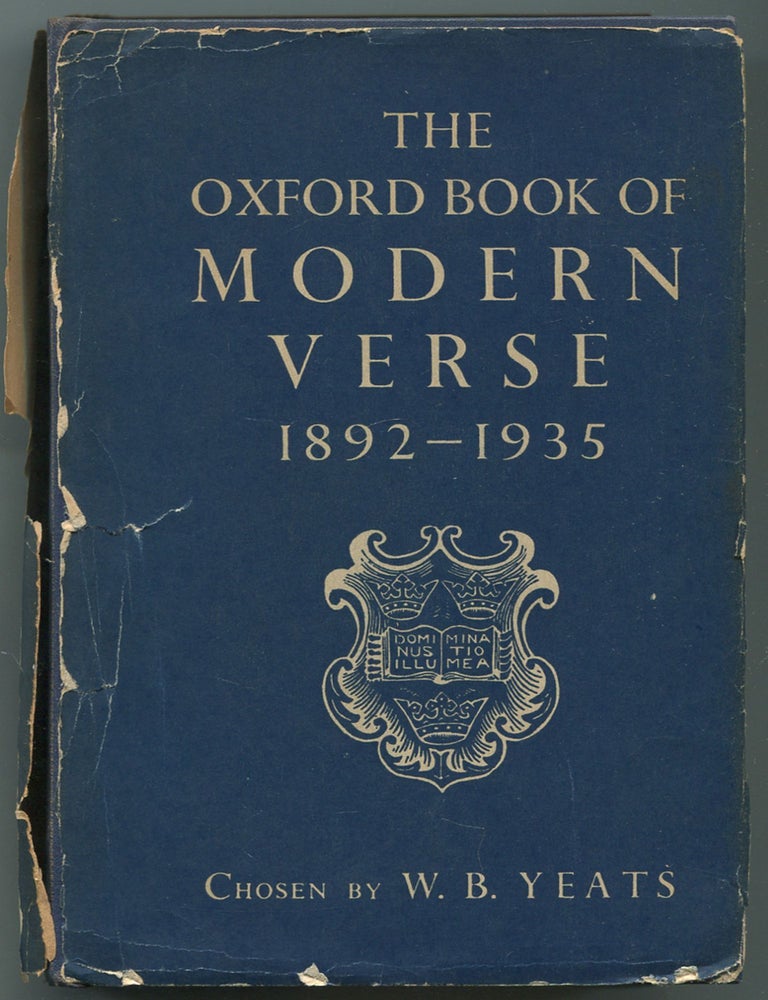 Item #529024 The Oxford Book of Modern Verse 1892-1935. W. B. YEATS, chosen by.
