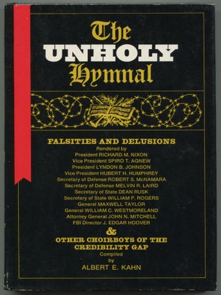 The Unholy Hymnal: Falsities and Delusions. Albert E. KAHN.