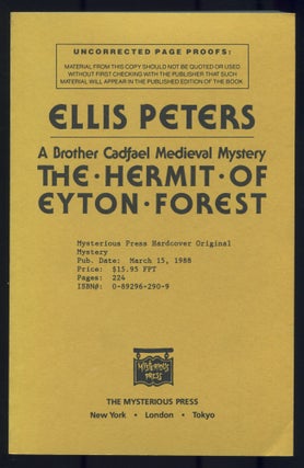 Item #529366 The Hermit of Eyton Forest. Ellis PETERS