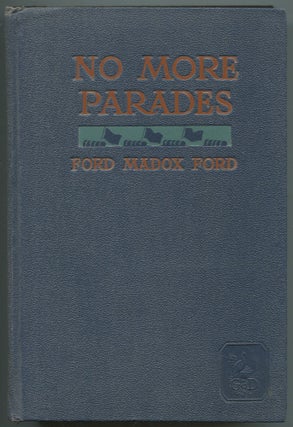 Item #529600 No More Parades. Ford Madox FORD