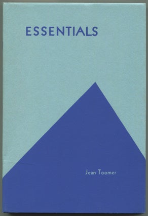 Item #530559 Essentials: Definitions and Aphorisms. Jean TOOMER