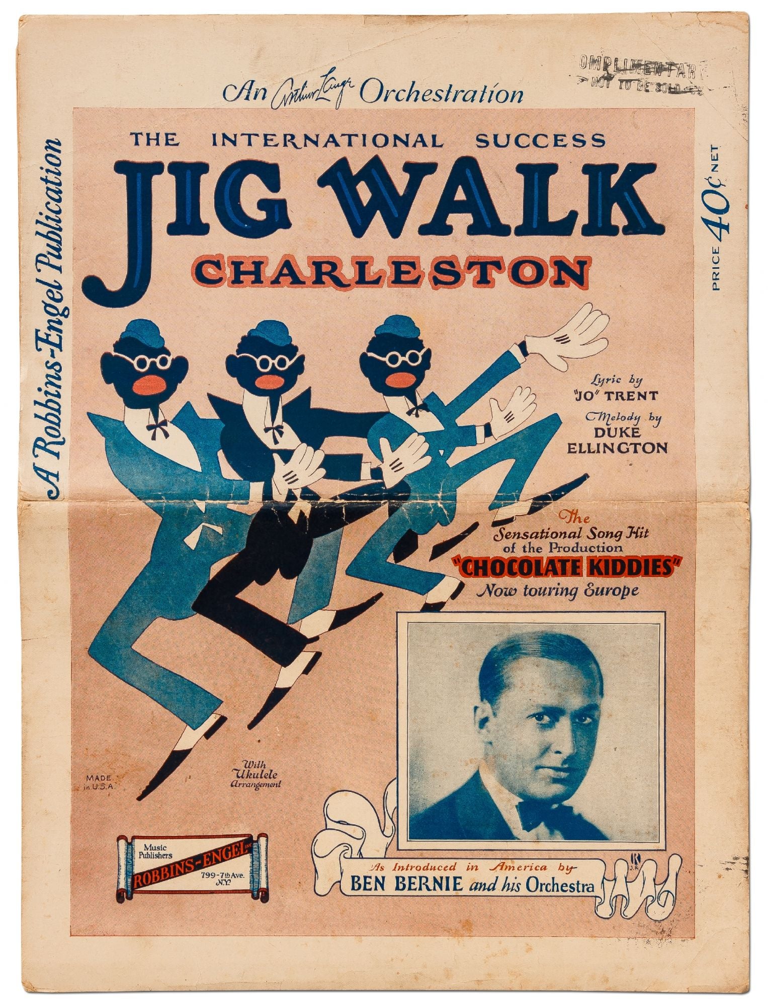 Sheet Music : Jig Walk Charleston | Duke ELLINGTON