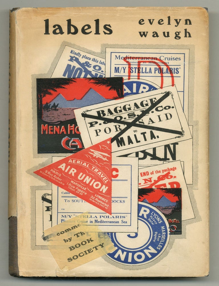 Labels. Evelyn WAUGH.