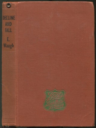 Item #530945 Decline and Fall. Evelyn WAUGH