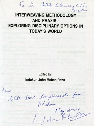 Interweaving Methodology and Praxis - Exploring Disciplinary Options in Today's World