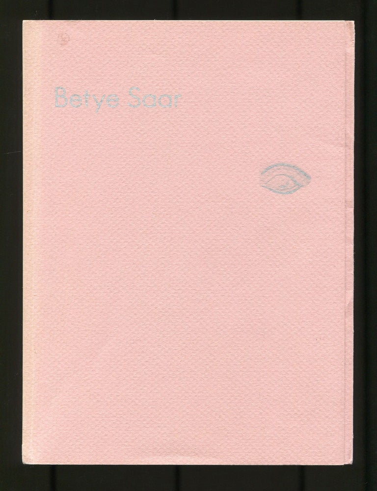 Exhibition catalog]: Betye Saar. Betye. Peter Clothier SAAR.