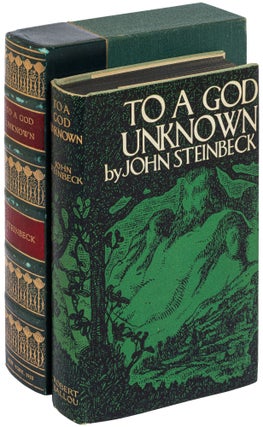 Item #532370 To A God Unknown. John STEINBECK