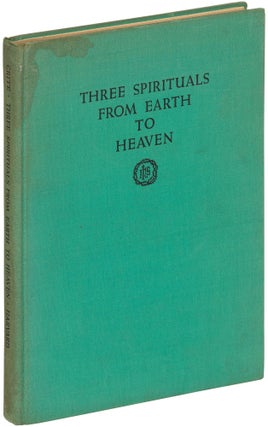Item #532524 Three Spirituals from Earth to Heaven. Allan Rohan CRITE