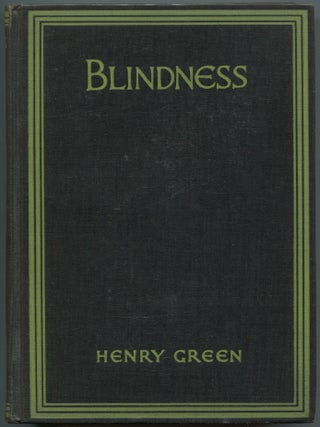 Item #532950 Blindness. Henry GREEN
