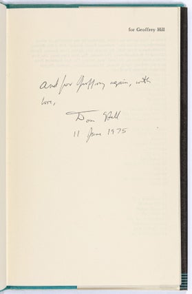 A Blue Wing Tilts at the Edge of the Sea: Selected Poems 1964-1974