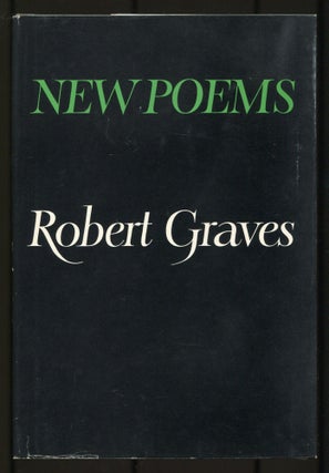 Item #534005 New Poems. Robert GRAVES