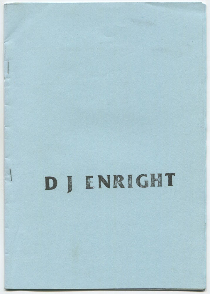 Item #534119 Other Branch Readings No. 20. D. J. ENRIGHT.
