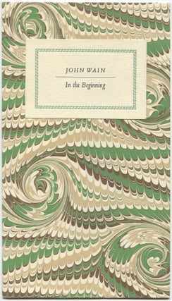 In the Beginning. John WAIN.