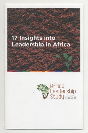 Item #534318 17 Insights into Leadership in Africa (Africa Leadership Study