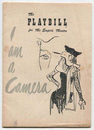 Item #534781 (Playbill): The Empire Theatre – I Am A Camera. John van DRUTEN, Christopher...