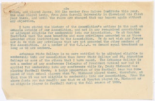 The Bulletin of the Colored Intercollegiate Athletic Association (The C.I.A.A. Bulletin), 1932