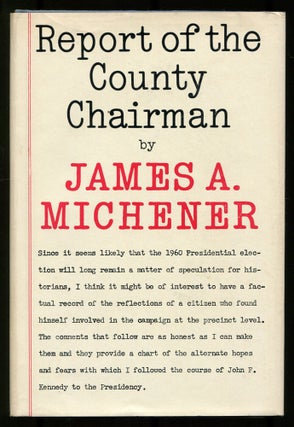 Item #535024 Report of the Country Chairman. James A. MICHENER