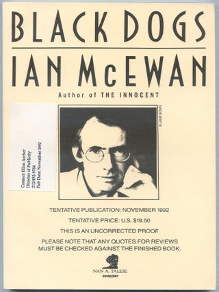 Item #535028 Black Dogs. Ian MCEWAN