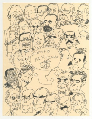 [Original Art]: Tiempo Mexicano [Portraits of 28 Mexican Revolutionaries and Leaders]