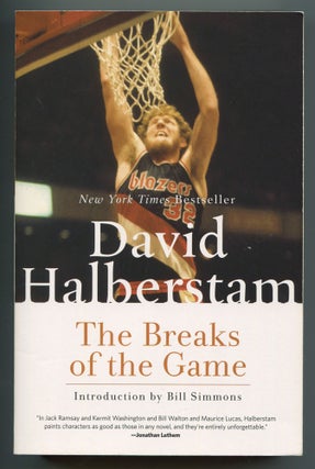 Item #535384 The Breaks of the Game. David HALBERSTAM