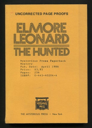 Item #535577 The Hunted. Elmore LEONARD