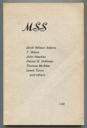Item #535741 MSS: Short Novels, Stories, Poems, Drama, Art – Volume I, Number 2, Winter, 1962....