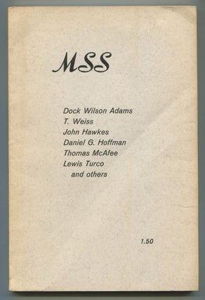 Item #535750 MSS: Short Novels, Stories, Poems, Drama, Art – Volume I, Number 2, Winter, 1962....