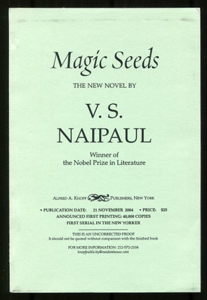 Item #535982 Magic Seeds. V. S. NAIPAUL