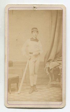 Item #536032 [Carte de visite]: Young Baseball Player