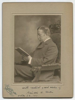 Signed Photograph of Hamilton W. Mabie. Hamilton W. MABIE.