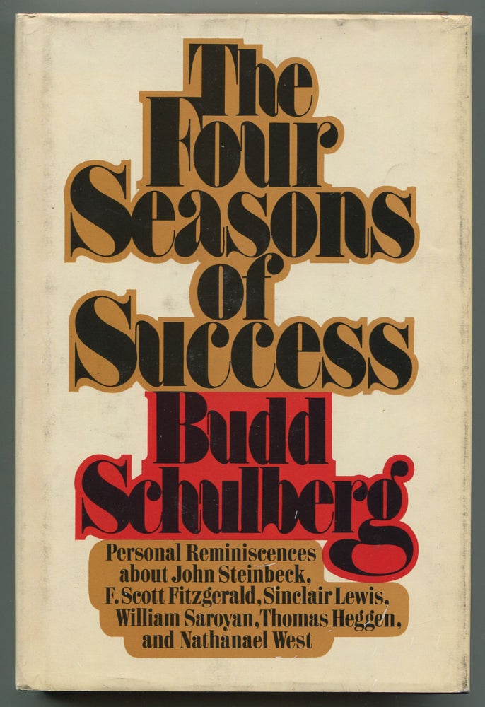 Item #536093 The Four Seasons of Success. Budd SCHULBERG.