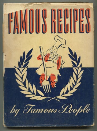 Item #536129 Famous Recipes by Famous People. Herbert CERWIN, compiled and