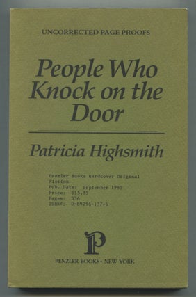 People Who Knock on the Door. Patricia HIGHSMITH.