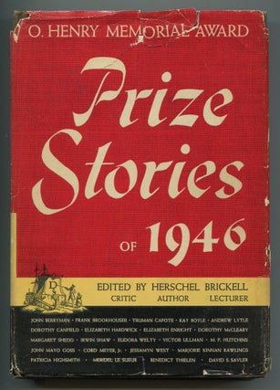 Item #536367 Prize Stories of 1946: The O. Henry Awards. Truman CAPOTE, Patricia Highsmith