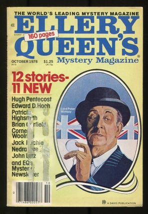 Item #536370 Ellery Queen's Mystery Magazine – Vol. 72, No. 4, October 1978. Ellery QUEEN