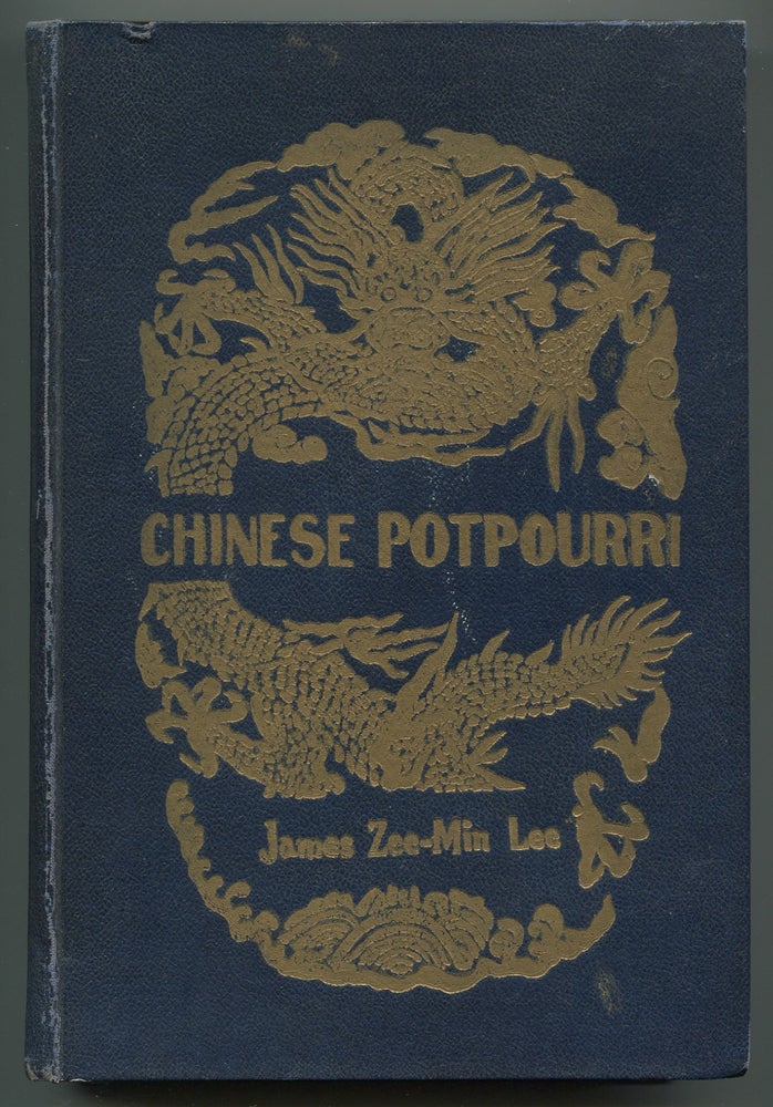 Item #537000 Chinese Potpourri. James Zee-Min LEE.