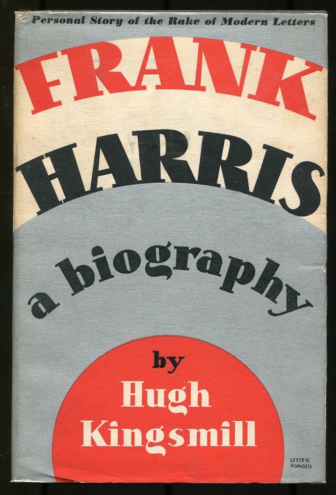 Item #537054 Frank Harris. Hugh KINGSMILL.