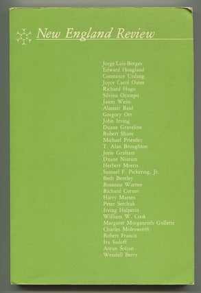 Item #537159 New England Review - Vol. 1, Number 4. Jorge Luis BORGES, Wendell Berry, Jorie...