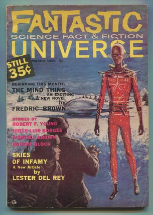 Item #537178 Fantastic Science Fact & Fiction Universe. Jorge Luis BORGES, Robert Bloch, Fredric...