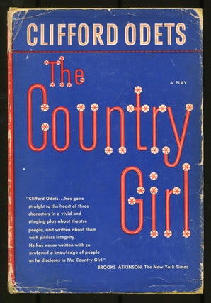 Item #537201 The Country Girl: A Play in Three Acts. Clifford ODETS