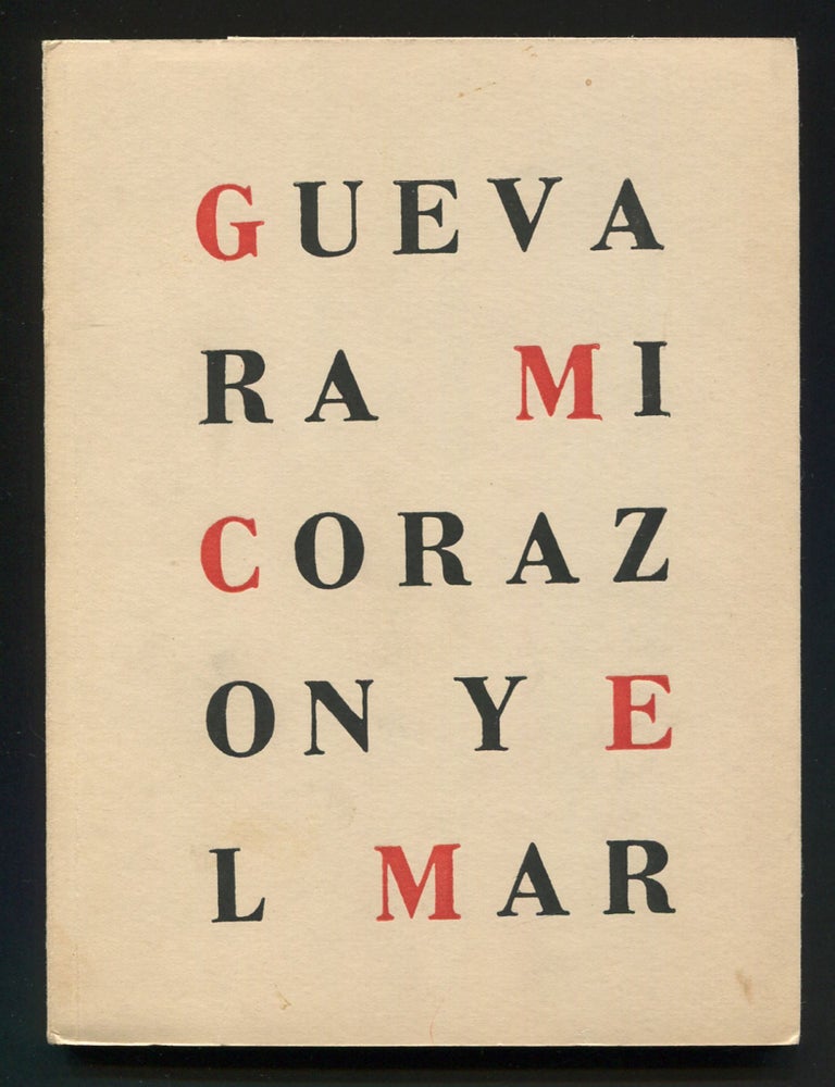 Item #537319 Mi Coraz&oacute;n y el Mar [My Heart and the Sea]. Jos&eacute; G. LADR&Oacute;N de GUEVARA.
