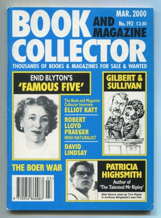 Item #537939 Book and Magazine Collector - No. 192, March 2000