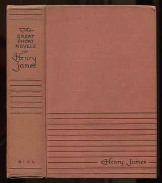 Item #538139 The Great Short Novels of Henry James. Henry JAMES, Philip RAHV, edited, an...