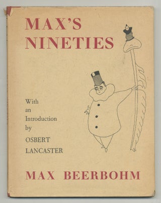 Item #538250 Max's Nineties. Max BEERBOHM