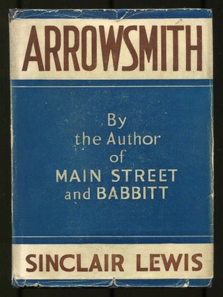 Item #538457 Arrowsmith. Sinclair LEWIS