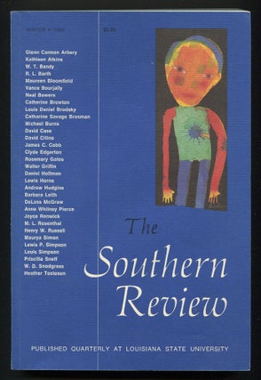 Item #538477 The Southern Review – Volume 25, Number 1, January 1989. W. D. SNODGRASS, Daniel...