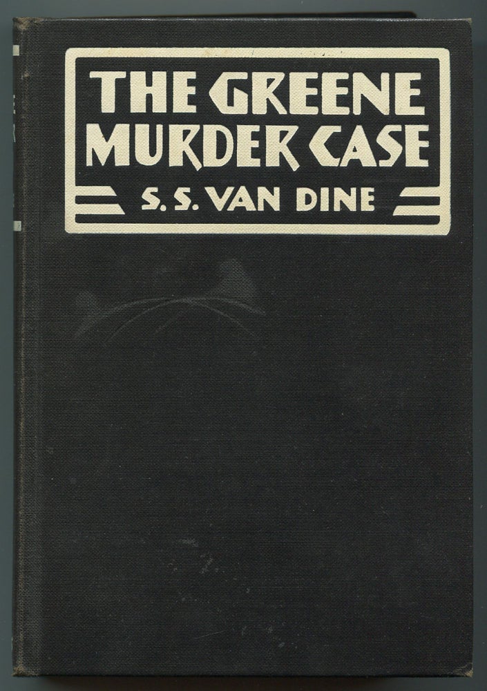 Item #538850 The Greene Murder Case. S. S. VAN DINE.