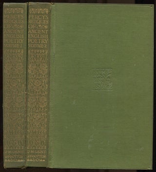 Item #538877 Percy's Reliques of Ancient English Poetry (Everyman's Library) [In Two Volumes