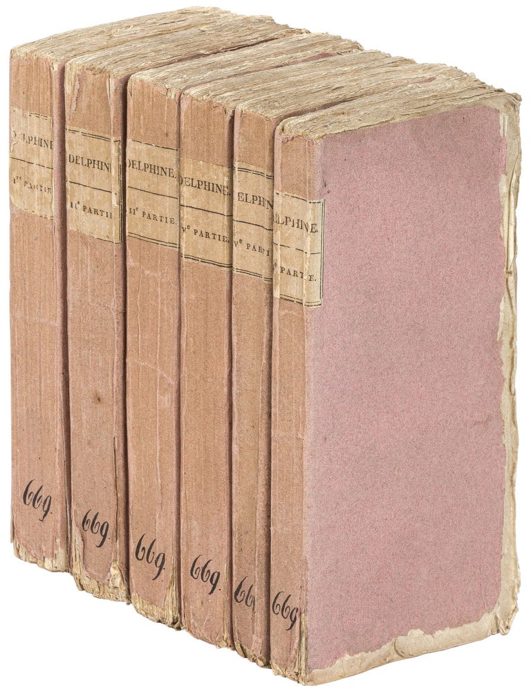 Delphine (In Six Parts. Madame de STAEL-HOLSTEIN.